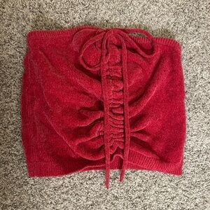 Urban Outfitters strapless sweater crop top